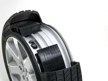 Run-flat dojazdové pneumatiky